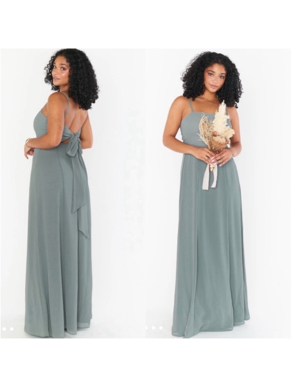 Show Me Your Mumu Lauren Maxi Dress Bridesmaid Formal Tie Back Elegant Wedding